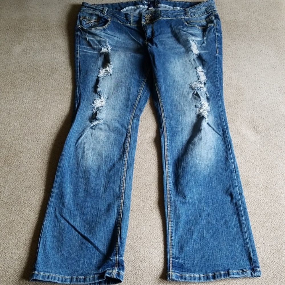 Amethyst jeans plus size 18 x 32